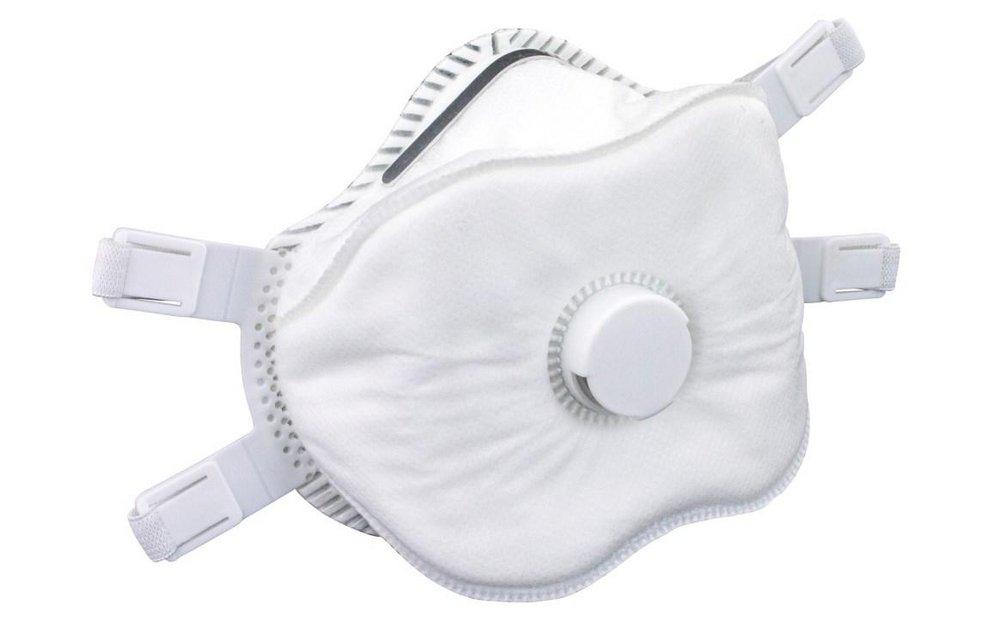 SAS Safety White Disposable P100 Mask (Pack of 2) 