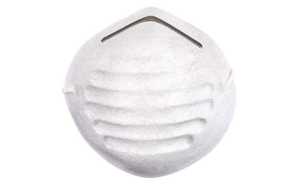 SAS Safety White Disposable Dust Mask (Pack of 50) 