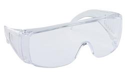 Plastic Safety Glass with Clear Frame and Clear Lens