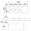 Elkay Polished Stainless Steel 15-1/16 in. Bottom Grid 