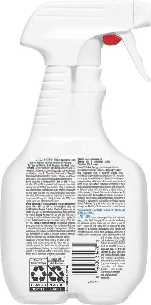 Clorox Cleaner Disinfectant (Case of 9) 