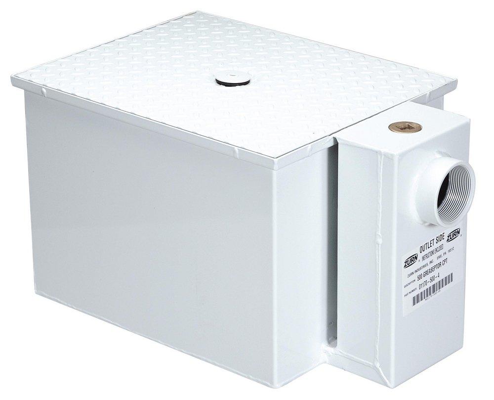 Zurn White 40 lb 3 in. Standard Grease Interceptor 