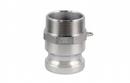6 in. MNPT Cam and Groove CF8M Stainless Steel Adapter