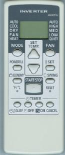 Fujitsu Plastic Remote Control for ARRCF1U, AR-RCF1U, ASU9RL2, ASU12RL2 and RIWHAVSA 