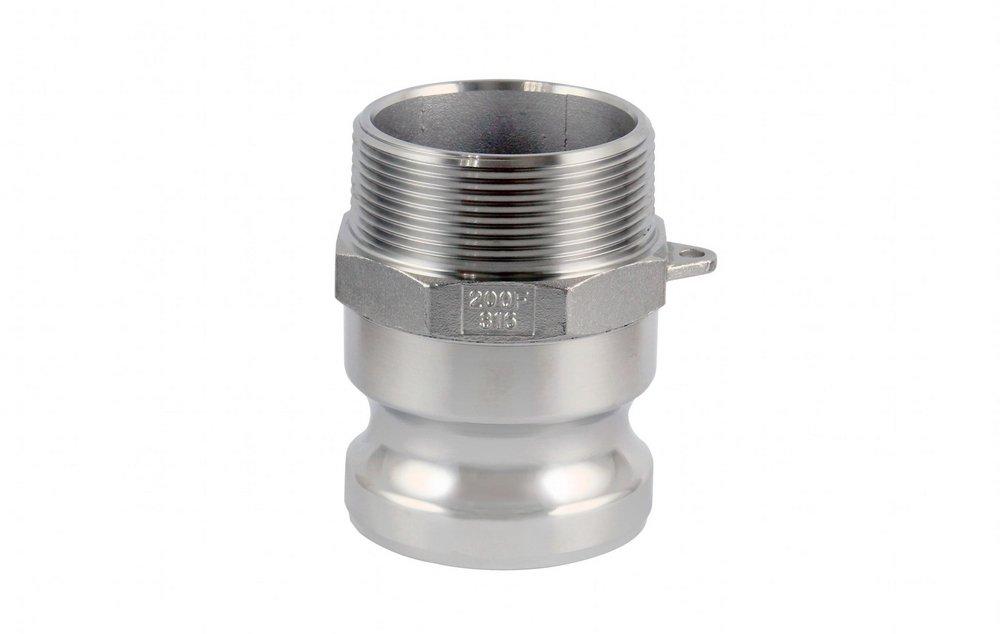 FNW&reg; Male Adapter x MNPT CF8M Stainless Steel Adapter 