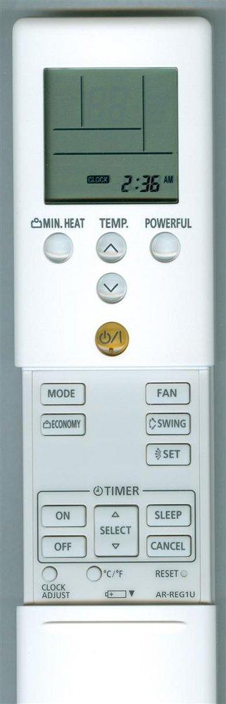 Fujitsu Plastic Remote Control for AGU9RLF, AGU12RLF, AGU15RLF, ASU7RLF1 and ASU15RLF1 