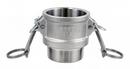 FNW&reg; Female Coupler x MNPT Type B 316 and CF8M Stainless Steel Adapter 