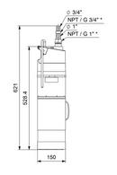Grundfos Black SBA3-35 A 1x110-120V 60Hz 45ft NEMA 