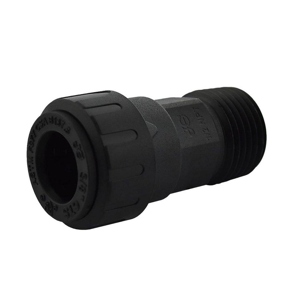John Guest FPT x MPT Schedule 40 PVC Riser Extension 