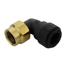 1/2 in. CTS x NPSF Straight Polysulfone 90 Degree Elbow with Brass Nut