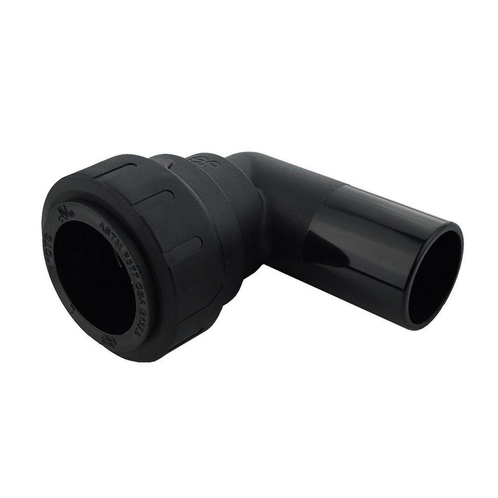 John Guest CTS Plug-In Straight Polysulfone 90 Degree Elbow 