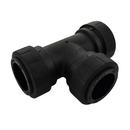 John Guest Black CTS Straight Polysulfone Tee 