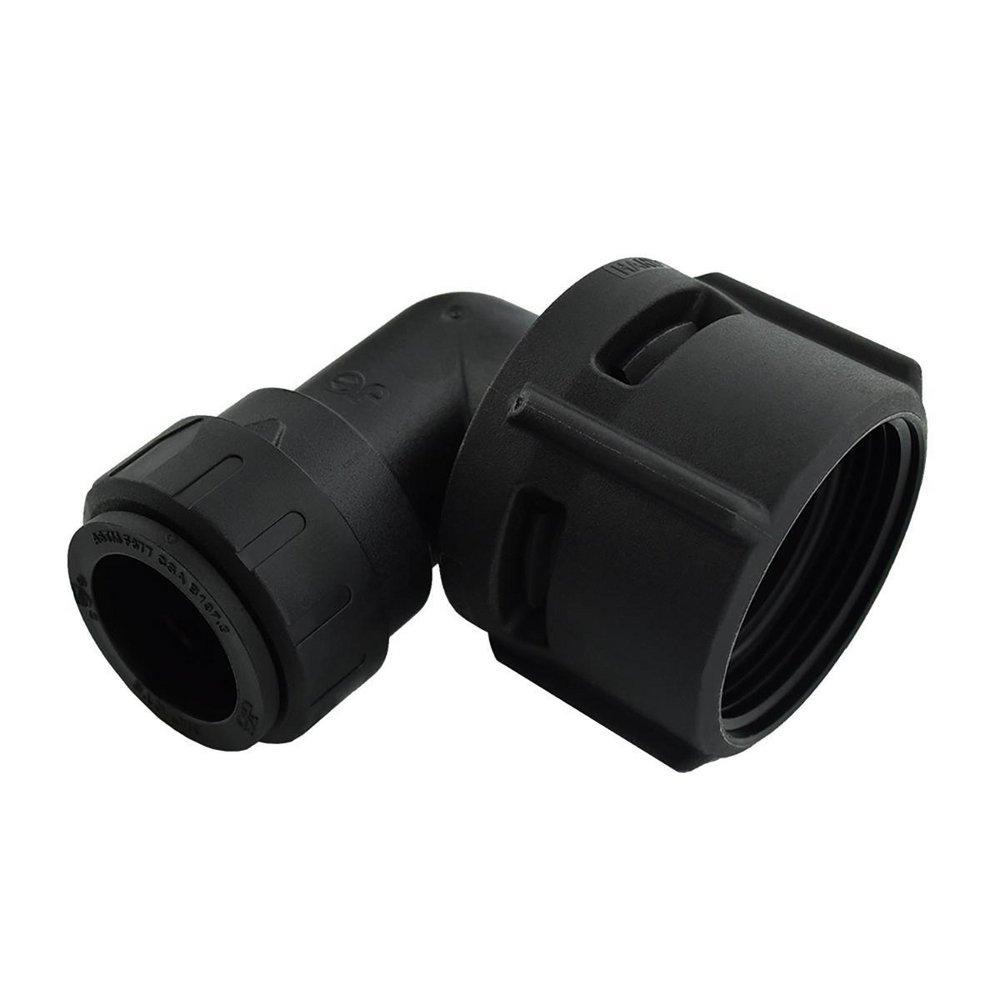 John Guest CTS x NPSF Reducing Polysulfone 90 Degree Elbow 