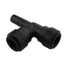 John Guest Black CTS Straight and Stackable Polysulfone Tee 