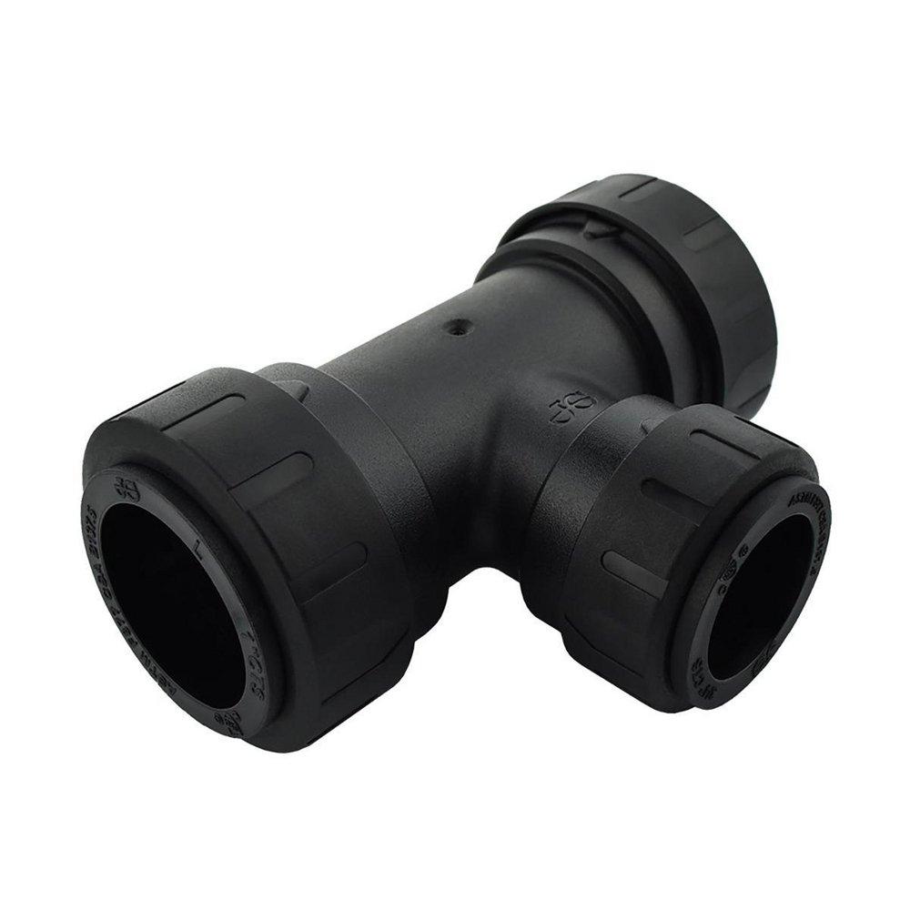 John Guest Black CTS Reducing Polysulfone Tee 