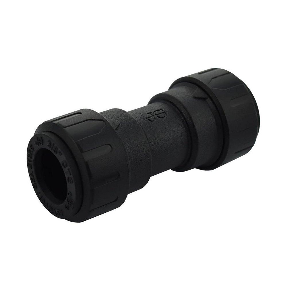 John Guest Black CTS Polyethylene Coupling 