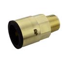 3/4 x 1/2 in. CTS x NPT Reducing Brass Push-Connect Male Connector