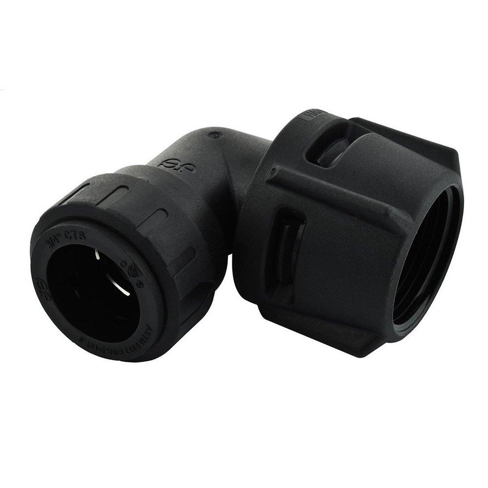 John Guest CTS x NPSF Reducing Polysulfone 90 Degree Elbow 