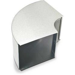 8 x 8 x 60 in. Galvanized Steel Rectangular Duct Pipe