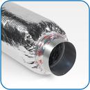 JP Lamborn Silver 5 ft. Silver R4.2 Flexible Air Duct 