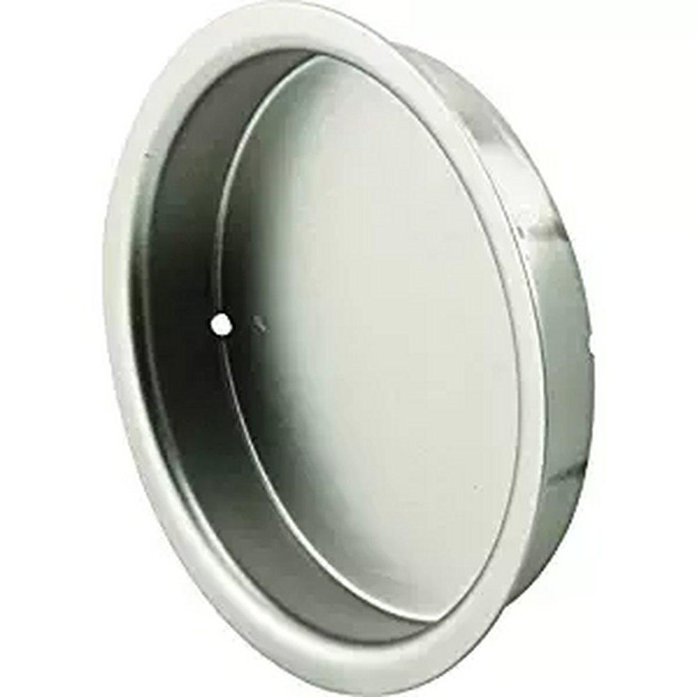 Prime-Line Satin Nickel 2 in. Flush Cup Pull (Pack of 5) 