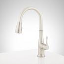 Signature Hardware Stainless Steel Single Handle Pull Down Kitchen Faucet with Magnetic Sprayhead 