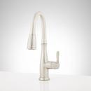 Signature Hardware Stainless Steel Single Handle Pull Down Kitchen Faucet with Magnetic Sprayhead 