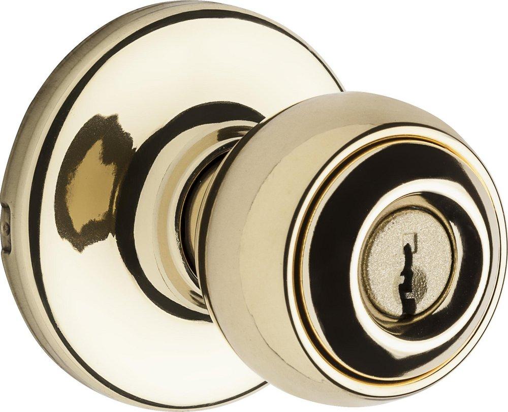 Kwikset Polished Brass Door Knob 