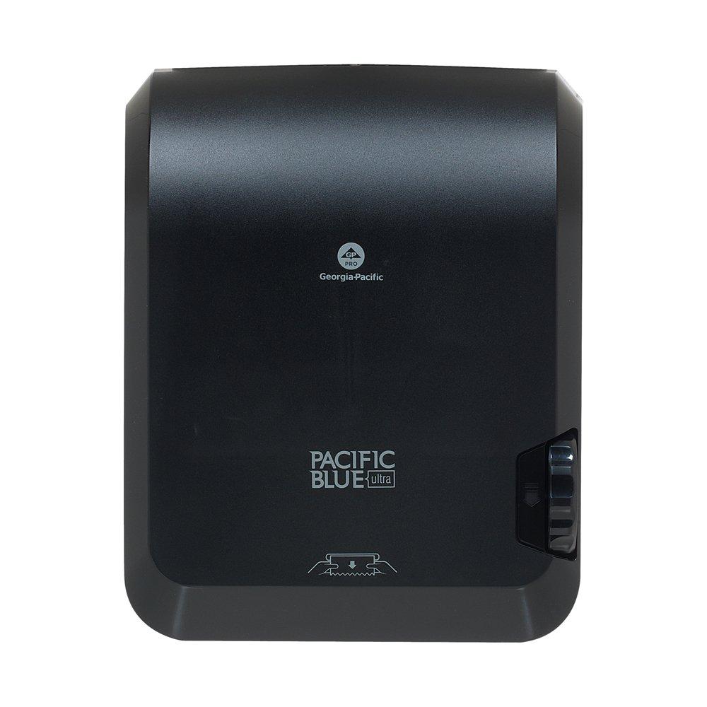 Georgia-Pacific Black Plastic Manual Paper Towel Dispenser (Roll of 1) 