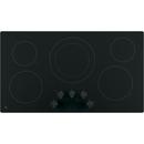 GE&reg; Black 5 Burner Smoothtop Cooktop 