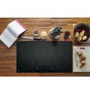 GE&reg; Black 5 Burner Smoothtop Cooktop 