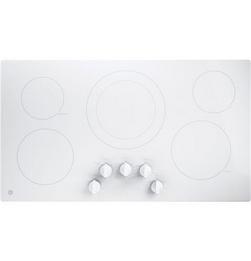 5-Burner 5-Element Smoothtop Cooktop in White