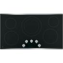 GE® Stainless Steel 5 Burner Smoothtop Cooktop 