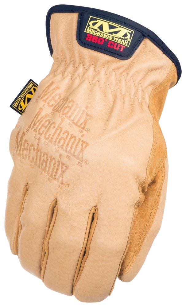 Mechanix Wear Black Thermoplastic Rubber, Foam and Rubber Padded Palm Work Gloves 
