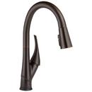 Single Handle Pull Down Touch Activated Kitchen Faucet with Three-Function Spray, Magnetic Docking, ShieldSpray and Touch2O Technology in Venetian Bronze