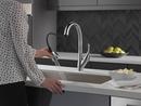 Delta Faucet Arctic Stainless Single Handle Pull Down Kitchen Faucet 
