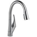 Single Handle Pull Down Kitchen Faucet with Three-Function Spray, Magnetic Docking and ShieldSpray Technology in Arctic Stainless