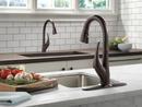 Delta Faucet Venetian Bronze Single Handle Pull Down Kitchen Faucet 
