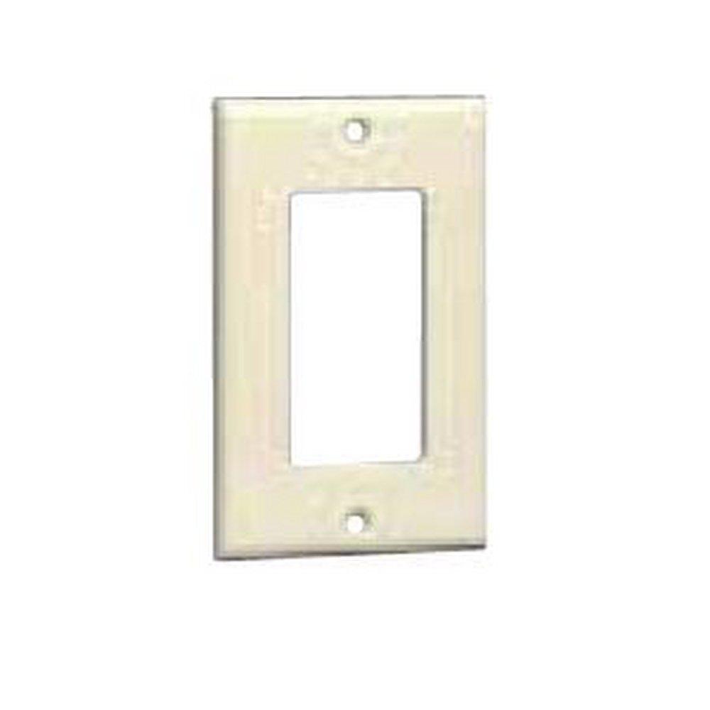 LEVITON Ivory 1-Gang Decora or GFCI Device Wallplate 