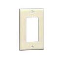 1-Gang Decora or GFCI Device Wallplate in Ivory