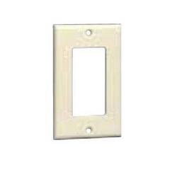 1-Gang Decora or GFCI Device Wallplate in Ivory