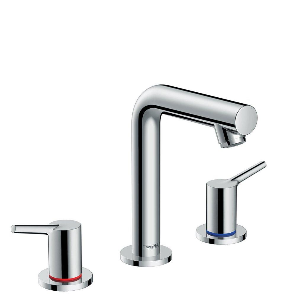 Hansgrohe Polished Chrome Two Handle Widespread Bathroom Sink Faucet 