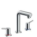 Hansgrohe Polished Chrome Two Handle Widespread Bathroom Sink Faucet 