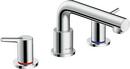 5.8 gpm 3-Hole Deck Mount Roman Tub Trim with Double-Handle in Polished Chrome