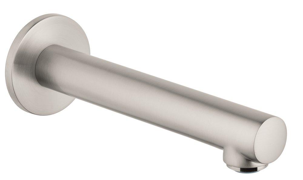 Hansgrohe Brushed Nickel FNPT x MNPT Tub Spout 
