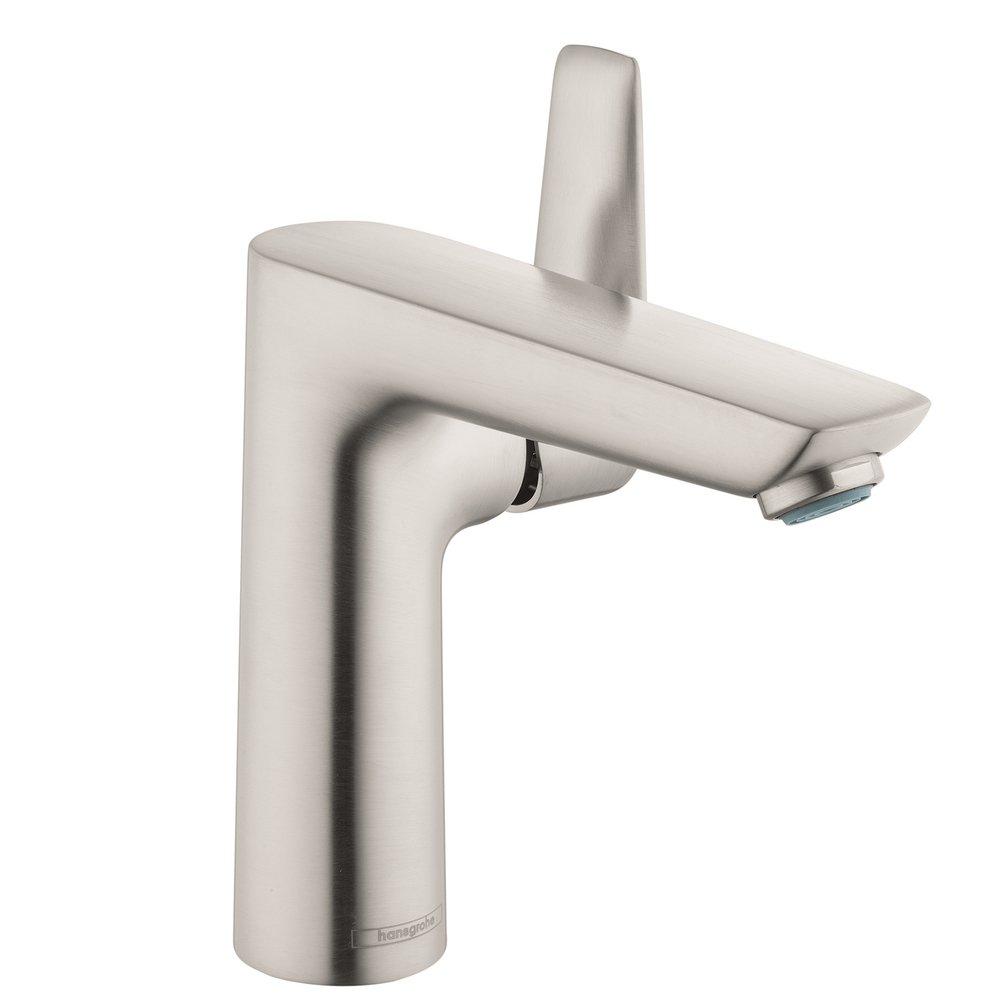 Hansgrohe Brushed Nickel Single Handle Centerset Bathroom Sink Faucet 