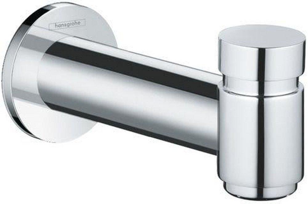 Hansgrohe Polished Chrome 1-Hole Tub Spout with Diverter 
