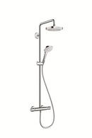 Hansgrohe Brushed Nickel Multi-Jet Shower Pipe 