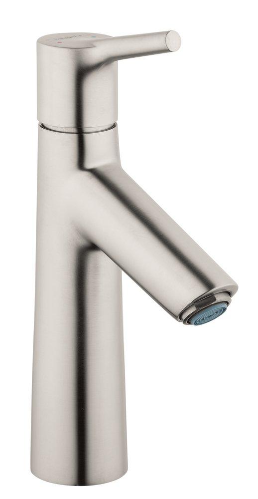 Hansgrohe Brushed Nickel Single Handle Monoblock Bathroom Sink Faucet 