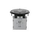 RACO Black Rubber Round Recessed Floor Box 